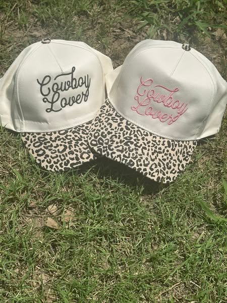 Cowboy Lover Embroidered Hat