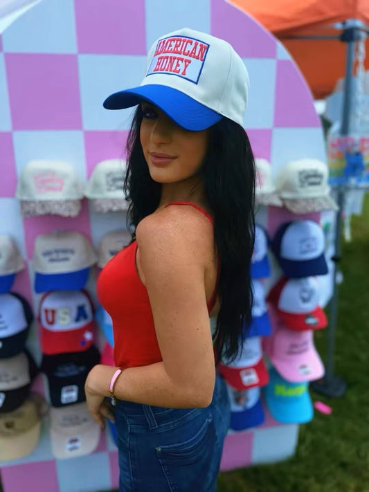 American Honey Two-Tone Trucker Hat