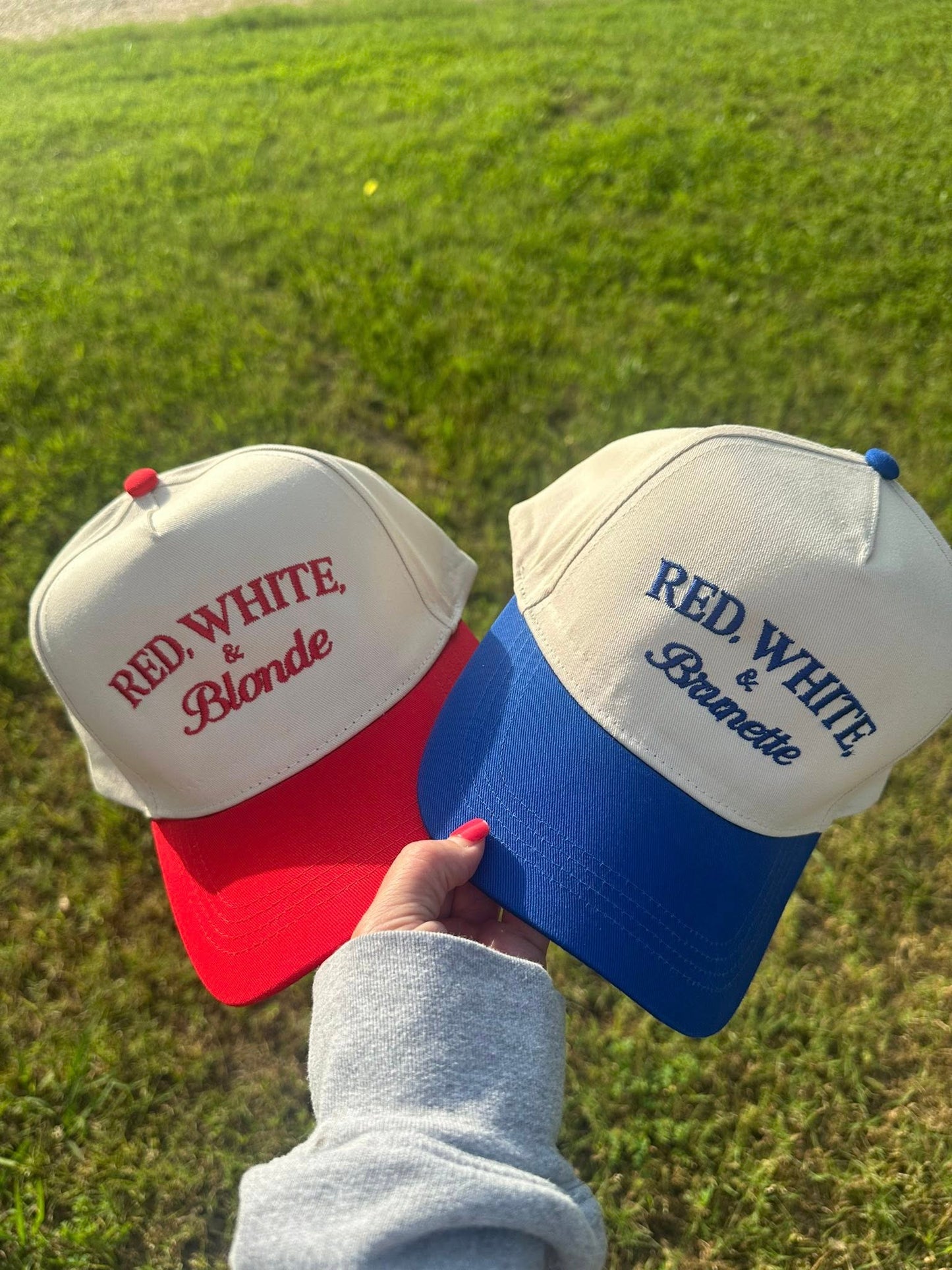 Red, White, And Brunette