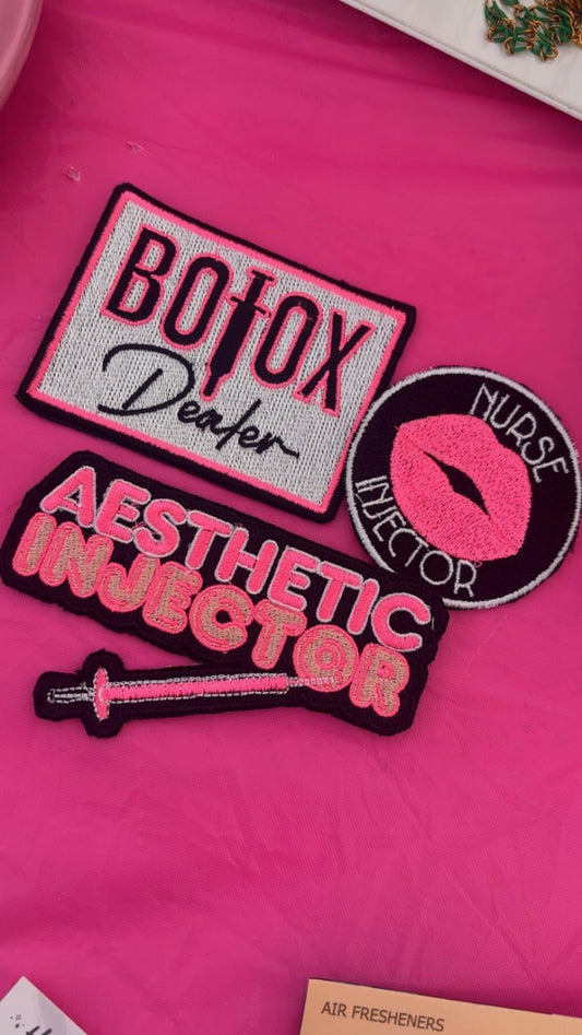 Botox/Injector patches